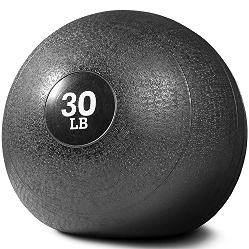 Product Cover Titan Fitness 30 lb Slam Spike Ball Rubber Exercise Weight Crossfit Workout