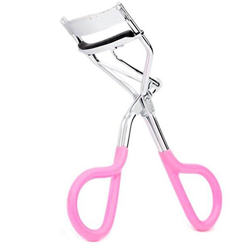 Product Cover Women Eye Lash Curler Lady Wonderful Pro Handle Eye Lashes Curling Beauty Tools Pink