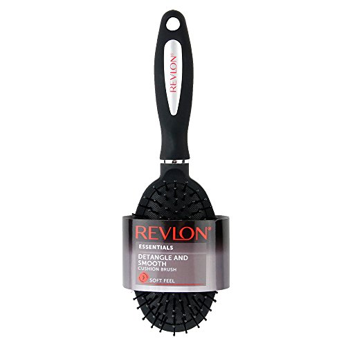 Product Cover Revlon Detangle & Smooth Black Cushion Hair Brush
