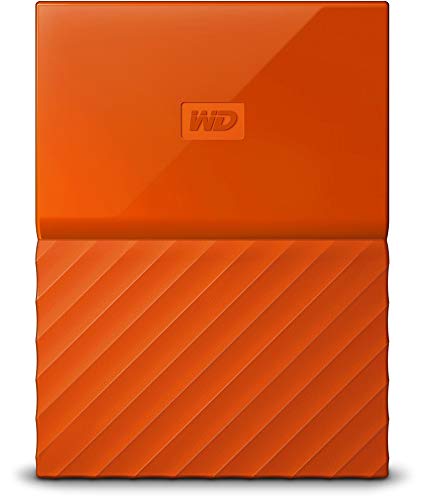 Product Cover WD 4TB Orange My Passport Portable External Hard Drive - USB 3.0 - WDBYFT0040BOR-WESN