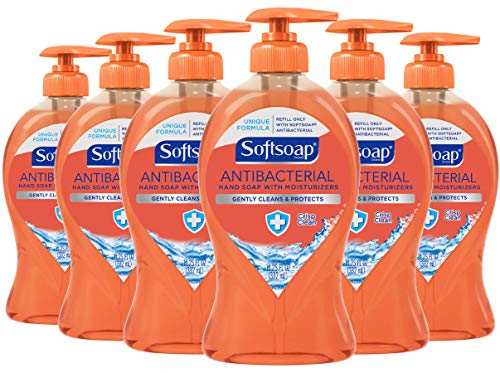 Product Cover Softsoap Antibacterial Liquid Hand Soap, Crisp Clean - 11.25 fluid ounces, 6-Pack