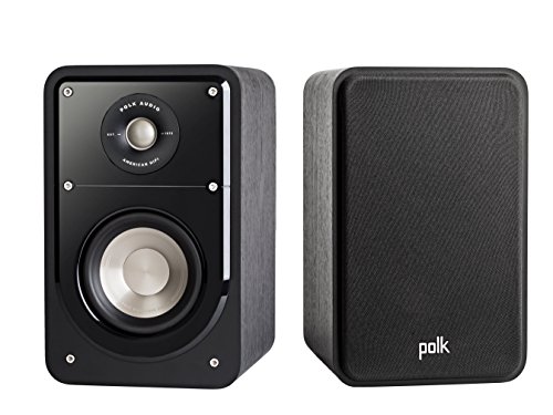 Product Cover Polk Audio Signature Series S15 Bookshelf Speakers for Home Theater, Surround Sound and Premium Music | Powerport Technology | Detachable Magnetic Grille (Pair)