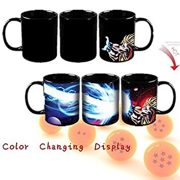 Product Cover Lomenfly New Dragon Ball Z Goku Saiyan Ceramic Heat Reactive Coffee Mug Cup Gift
