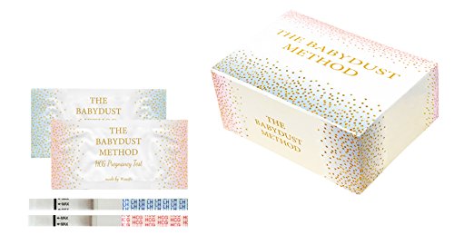 Product Cover Wondfo Extra Wide Tests - by The Babydust Method - 50 LH Ovulation and 20 HCG Pregnancy Test Strips