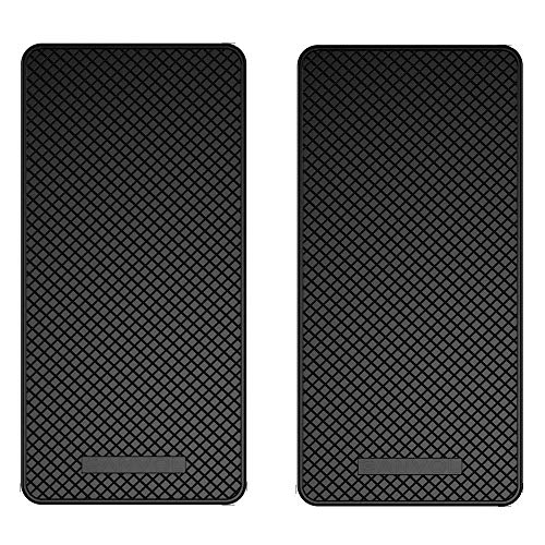 Product Cover Ganvol 2 Pack Premium Anti-Slip Car Dash Sticky Pads 5.3 x 2.7 in, Cell Phone Dashboard Holder, Radar Detector Non-Slip Mat, Heat Resistant, Don't Stink, Leave no Residue