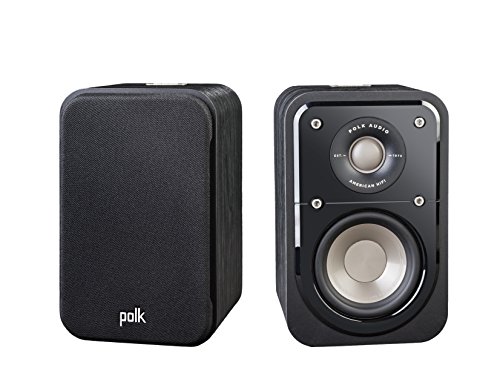 Product Cover Polk Audio Signature Series S10 Bookshelf Speakers for Home Theater, Surround Sound and Premium Music | Powerport Technology | Detachable Magnetic Grille (Pair)