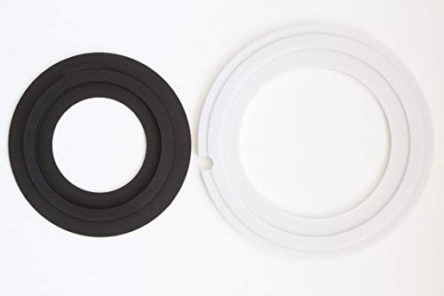 Product Cover Replacement for Dometic 385311462, 385310677 Improved RV toilet seal kit. (Without overflow holes)