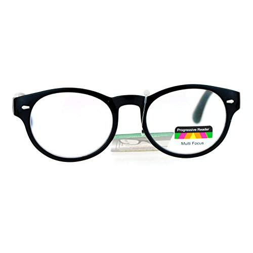 Product Cover SA106 Oval Horn Rim Multi 3 Focus Progressive Reading Glasses