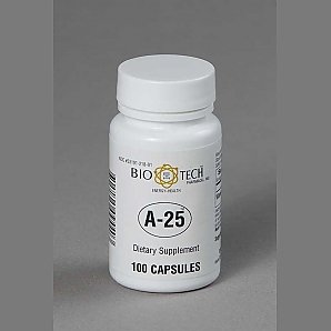 Product Cover Bio-Tech Pharmacal A-25 Vitamin A 25,000 IU -- 100 capsules
