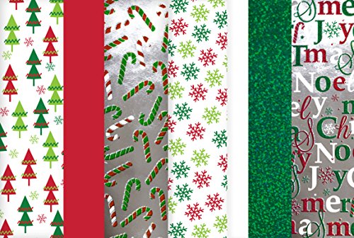 Product Cover Christmas Tissue Paper (Hologram, Printed & Solid) 100 Sheets