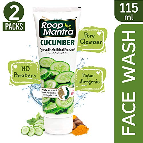 Product Cover Roop Mantra Herbal Cucumber Face Wash 115ml