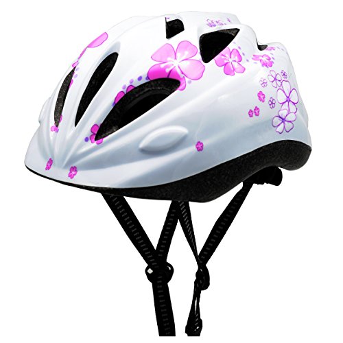 Product Cover BeBeFun Pink Girl Toddler and Kids Multi-Sport Bike Super Lightweight Helmet