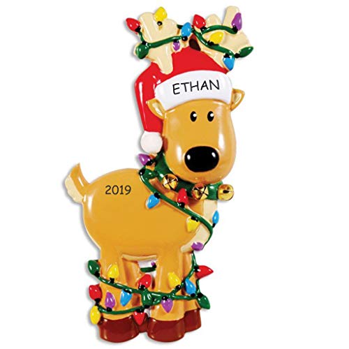 Product Cover DIBSIES Personalization Station Personalized Winter Fun Christmas Ornament (Reindeer)