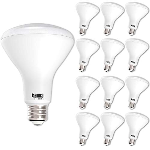 Product Cover Sunco Lighting 12 Pack BR30 LED Bulb 11W=65W, 2700K Soft White, 850 LM, E26 Base, Dimmable, Indoor Flood Light for Cans - UL & Energy Star