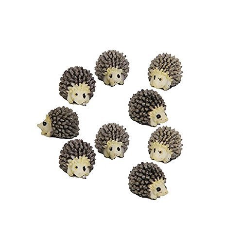 Product Cover Windspeed 10pcs Miniature Hedgehog Gardening Potted Decoration Micro Landscape Accessories