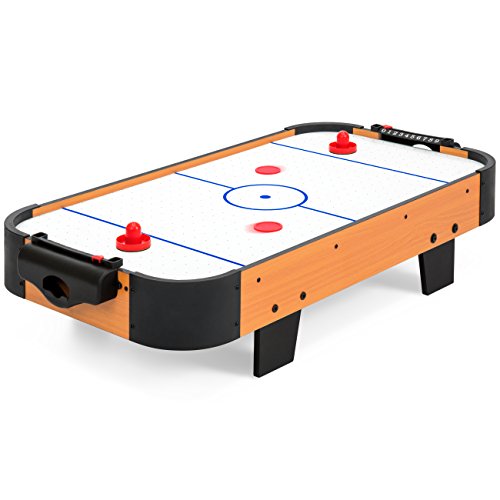 Product Cover Best Choice Products 40in Air Hockey Table w/ Electric Fan Motor, 2 Strikers, Pucks - Multicolor
