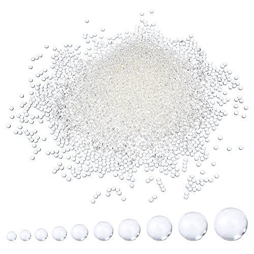 Product Cover eBoot 10000 Pieces Gel Soil Water Crystal Beads Gel Jelly Water Gems Vase Filler (Clear)