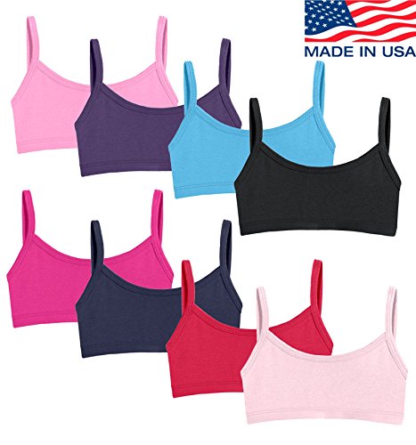 Product Cover City Threads Girls Training Bras in All Cotton Starter Bras for Young and Little Girls