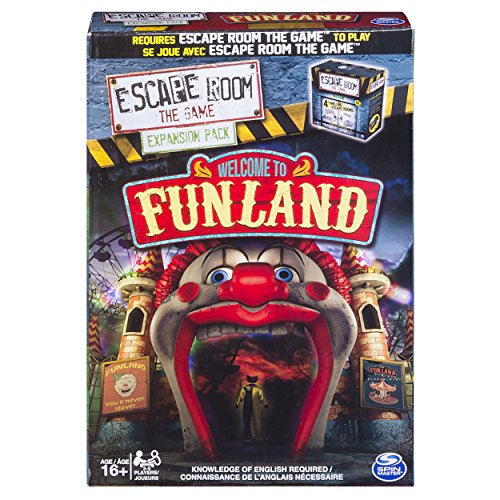 Product Cover Spin Master Games - Escape Room the Game Welcome to Funland Expansion Pack