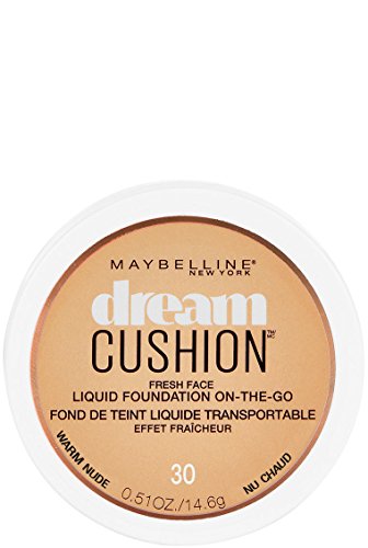 Product Cover Maybelline New York Dream Cushion Fresh Face Liquid Foundation, Warm Nude, 0.51 Ounce