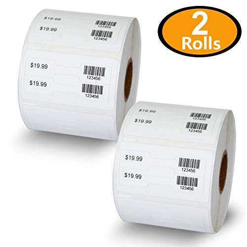 Product Cover 2 Rolls Dymo 30299 Compatible 3/8