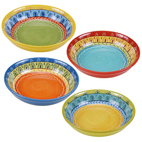 Product Cover Certified International Valencia Soup/Pasta Bowl (Set of 4), 9.25