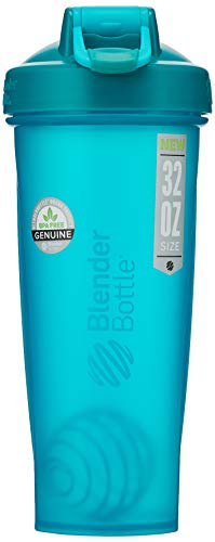 Product Cover BlenderBottle Classic Loop Top Shaker Bottle, 28-Ounce, Teal/Teal