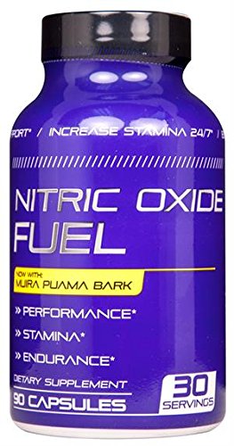 Product Cover Nitric Oxide Fuel Male Enhancing Pills - Enlargement Booster for Men - Increase Size, Strength, Stamina - Energy, Mood, Endurance Boost - All Natural Performance Supplement - 90 Caps Manufactured USA