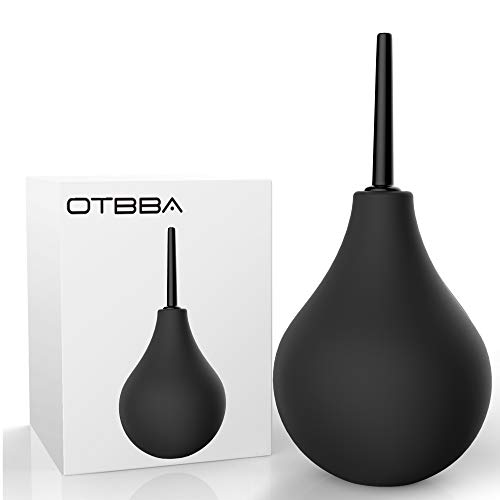 Product Cover OTBBA Enema Bulb Clean Anal Silicone Douche for Men Women Certificate Comfortable Medical Kit