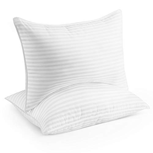 Product Cover Beckham Hotel Collection Gel Pillow (2-Pack) - Luxury Plush Gel Pillow - Dust Mite Resistant & Hypoallergenic - Queen