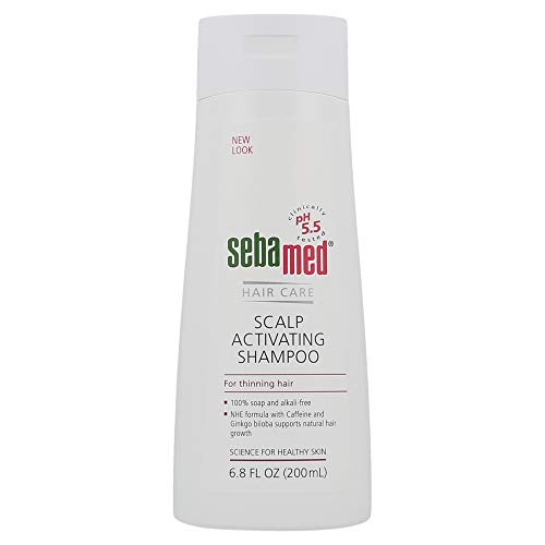 Product Cover Sebamed Anti Hair Loss Scalp Activating Shampoo for Thinning Hair Supports Natural Hair Growth Helps Fight Hair Loss Dermatologist Recommended 6.8 Fluid Ounces (200 Milliliters)