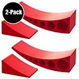 Product Cover 2-Pack Camper Leveler, Chock Kit | Andersen 3604 x2 | Less Than 5 Minutes to Level Your Camper or Trailer | Levelers for RV | Simply Drive On. Chock. Done. | Faster and Easier Than RV Leveling Blocks!