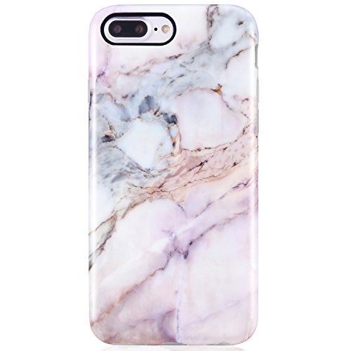 Product Cover Pink Marble iPhone 7 Plus Case for Girls