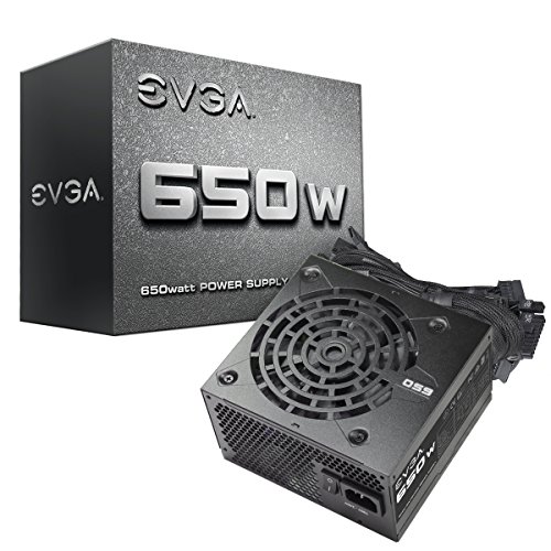 Product Cover EVGA 650 N1, 650W, 2 Year Power Supply 100-N1-0650-L1