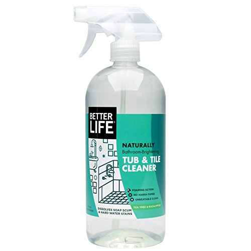 Product Cover Better Life Natural Tub and Tile Cleaner, Tea Tree & Eucalyptus, 32 Fl Oz (Pack of 1), 24205