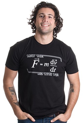 Product Cover May the (F=mdv/dt) Be with You | Funny Science T-shirt