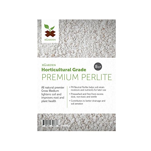 Product Cover xGarden 8 Quarts Horticultural Grade Premium Perlite - Coarse and Chunky
