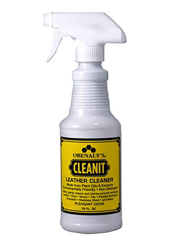 Product Cover Obenauf's Cleanit Leather Cleaner Natural Oil Soap (16oz Spray Bottle)