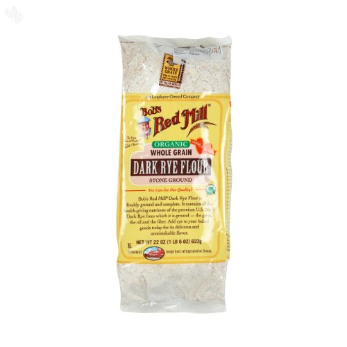 Product Cover Bobs Red Mill Organic Dark Rye Flour 623g