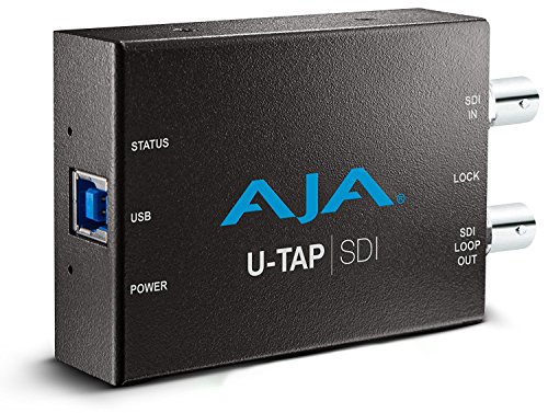 Product Cover AJA U-TAP SDI Simple USB 3.0 Powered SDI Capture Device