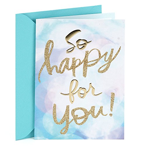 Product Cover Hallmark Congratulations Card or Graduation Card (So Happy for You)