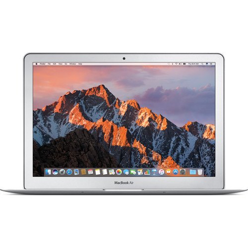Product Cover Apple MacBook Air MD760LL/A 13.3-Inch Laptop (Intel Core i5 Dual-Core 1.3GHz up to 2.6GHz, 4GB RAM, 128GB SSD, Wi-Fi, Bluetooth 4.0) (Renewed)