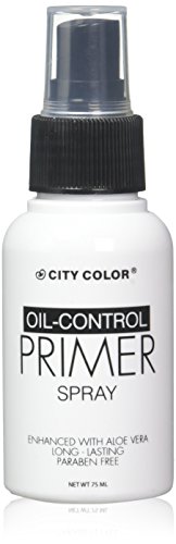 Product Cover City Color Oil Control Face Primer Spray, Fresh Citrus Scent, 2.54 Fluid Ounce