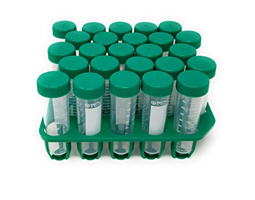 Product Cover SPL 50ml Conical Centrifuge Tube PP/HDPE with PP Racks, Sterile,Non - pyrogenic, Non - cytotoxic, DNase / RNase - free, Human DNA - free , (Rack of 25)