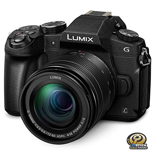 Product Cover PANASONIC Lumix G85 4K Digital Camera, 12-60mm Power O.I.S. Lens, 16 Megapixel Mirrorless Camera, 5 Axis In-Body Dual Image Stabilization, 3-Inch Tilt and Touch LCD, DMC-G85MK (Black)