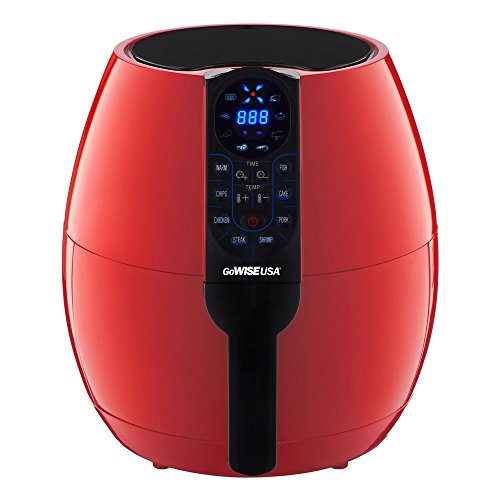 Product Cover GoWISE USA 3.7-Quart Programmable Air Fryer with 8 Cook Presets, GW22639