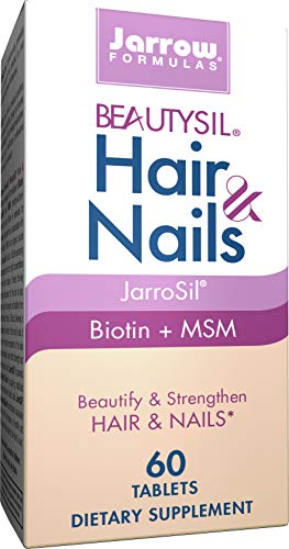 Product Cover Jarrow Formulas BeautySil Hair & Nails, Beautify & Strengthen Hair & Nails, 60 Tablets