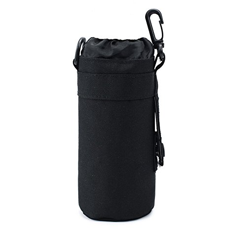 Product Cover Tekool Water Bottle Sleeve Bag Bottle Holder Tactical Water Bottle Pouch (Black)