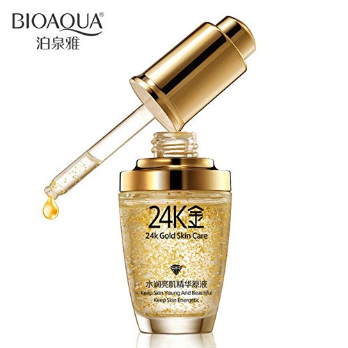 Product Cover BIOAQUA 24K Gold Essence Collagen Skin Face Moisturizing Hyaluronic Acid Anti-Aging Mask Natural Extract