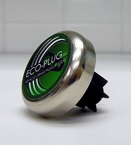 Product Cover 10MM - 14MM Magnetic Oil Drain Plug by ECO-PLUG, the Only Threadless Magnetic Drain Plug for Steel Oil Pans. Universal Sizing, Installs in Seconds, Easily Removed, Permanently Replaces Leaking Plugs